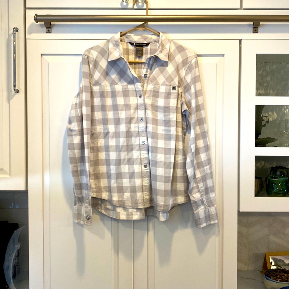 Black Diamond womens flannel, medium